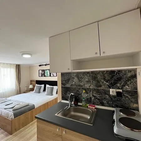 Appart hôtel 9-) Taksim'de Sik Tasarim Odasi